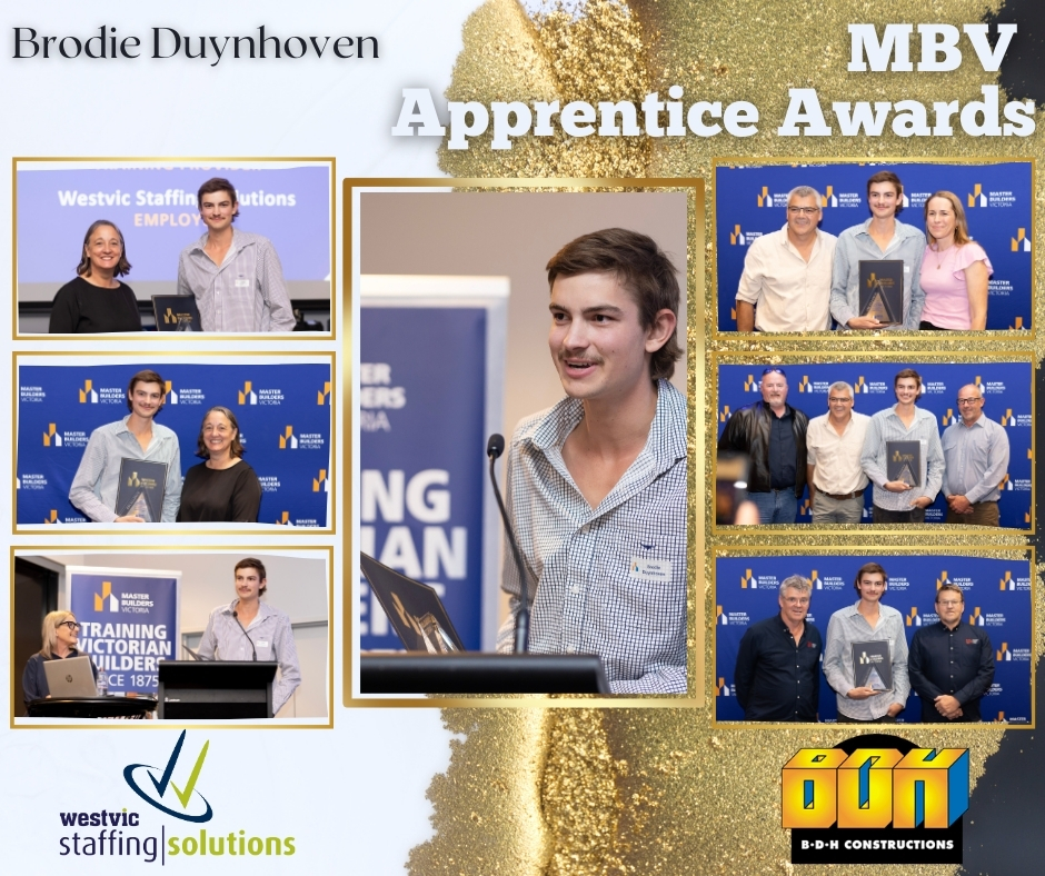MBV Apprentice Awards Brodie Duynhoven